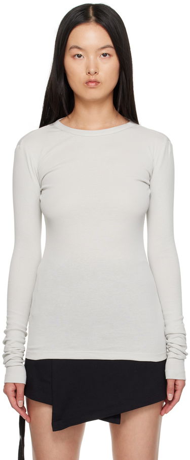 Tričko Ann Demeulemeester Long Sleeve T-Shirt Šedá | 2301-W-JTS02-FA045-045, 0