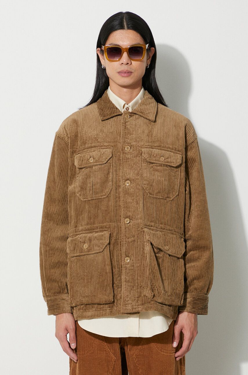Košeľa Engineered Garments Shirt Jacket Hnedá | 23F1D060.SD016, 0