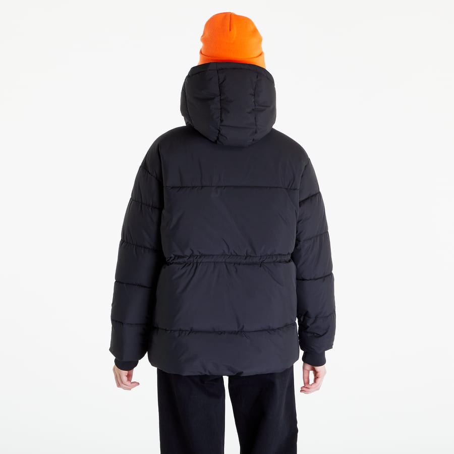 Prešívaná bunda Urban Classics Waisted Puffer Jacket Čierna | TB5080 Black, 1