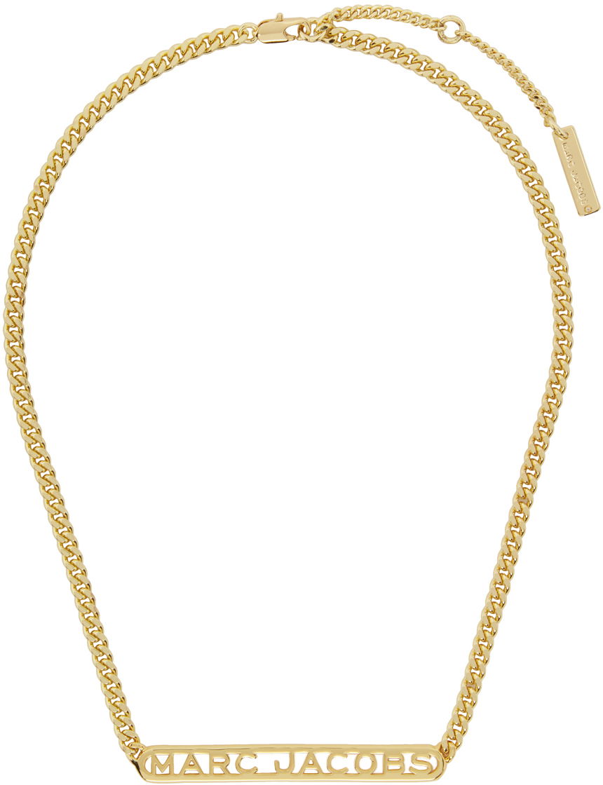 Náhrdelník Marc Jacobs Marc Jacobs 'The Monogram Chain' Necklace Metalická | J305M03FA22, 0