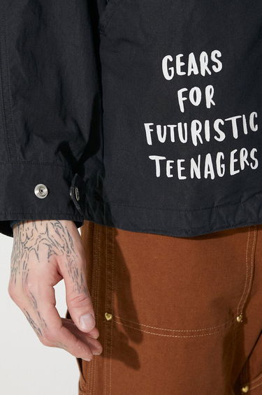Parka Human Made Hooded Jacket Čierna | HM26JK001, 5