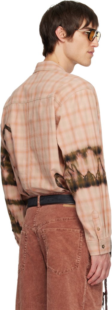 Košeľa ISABEL MARANT Isabel Marant Suli Plaid Tie-Dye Long Sleeve Button-Up Shirt Rôznofarebný | 25ACH0257HA-C3I05H, 2