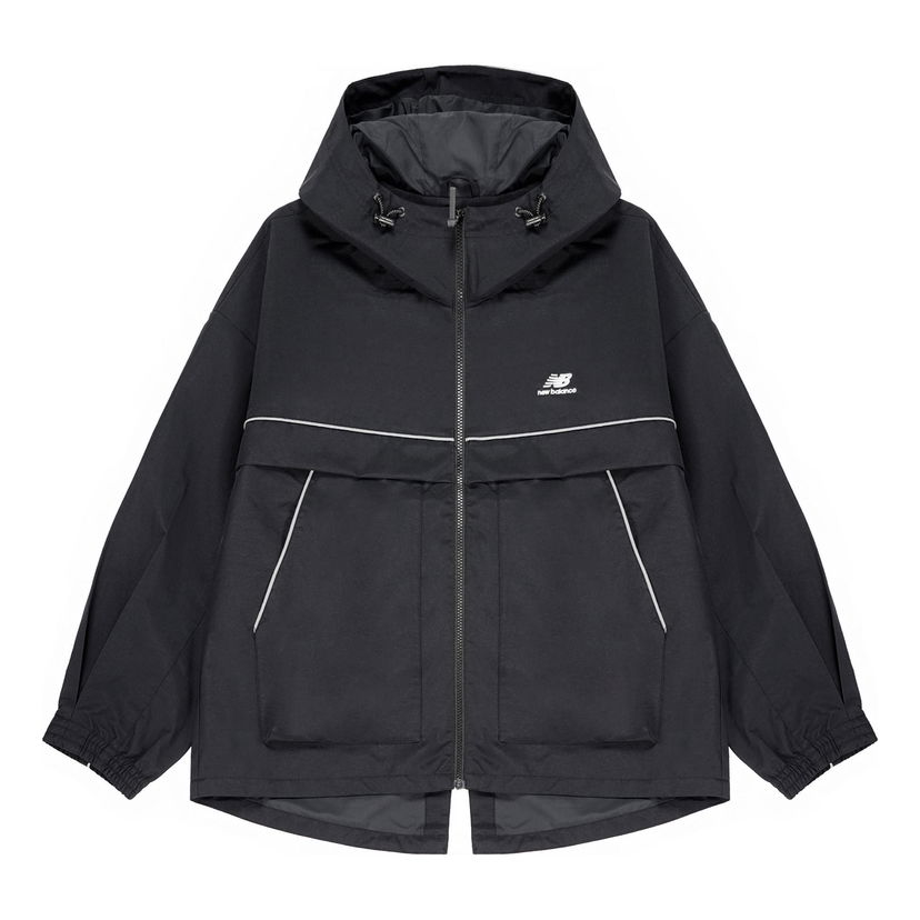 Vetrovka New Balance Lifestyle Hooded Jacket Čierna | 5AC39312-BK