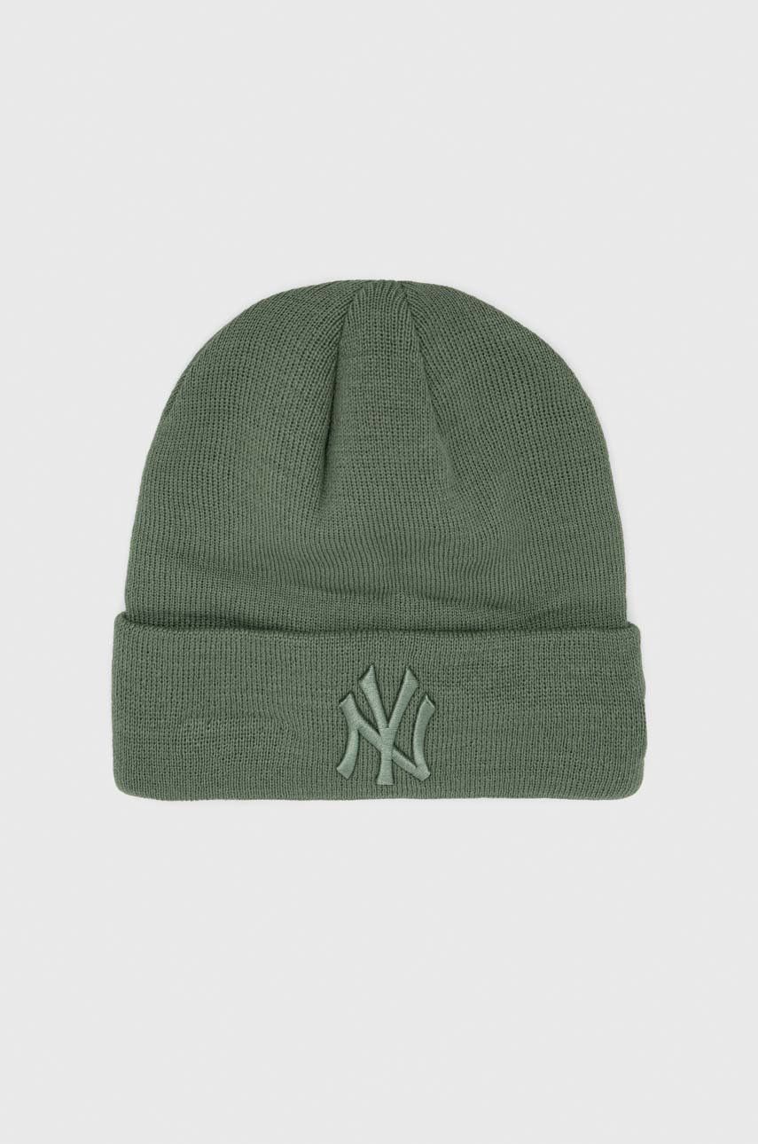 Kulicha New Era New York Yankees League Essential Beanie Hat Zelené | 60285081, 0