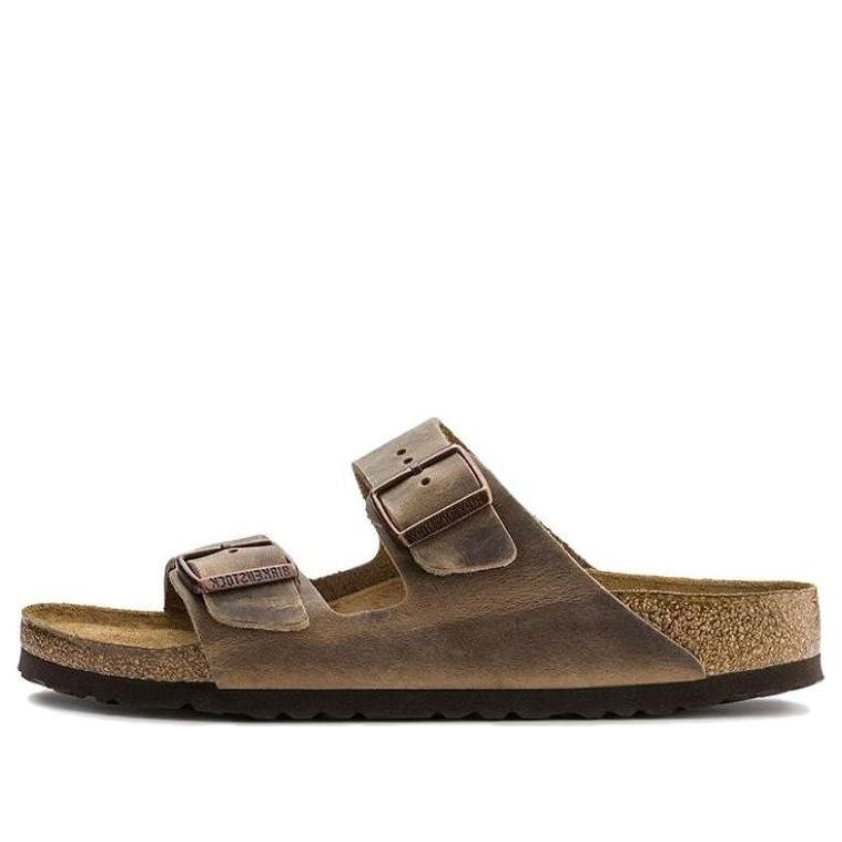 Tenisky a topánky Birkenstock Arizona Soft Footbed Oiled Leather Narrow Fit Sandals Hnedá | 0552813