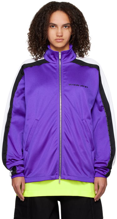 Vetrovka VETEMENTS Oversized Track Jacket Fialová | VL14AT100V, 0