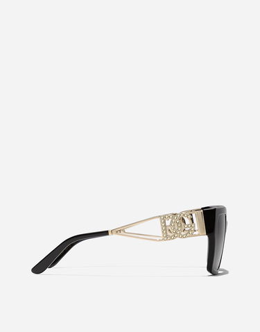 Slnečné okuliare Dolce & Gabbana Diva Square Sunglasses Čierna | VG4446VP5879V000, 2