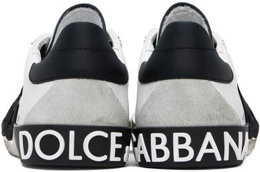 Tenisky a topánky Dolce & Gabbana Off-White Portofino Vintage Sneakers Biela | CS2203AO277, 1