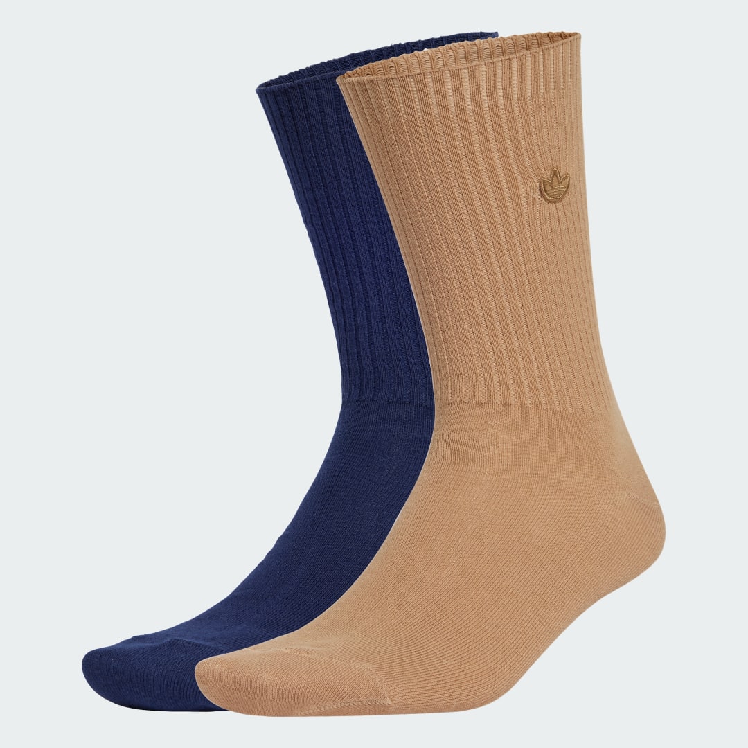 Premium Essentials Crew Socks - 2 Pack