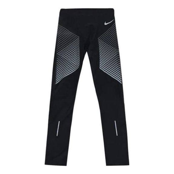 Legíny Nike Reflective Tech Tights 'Black White' Čierna | AJ4582-010, 0