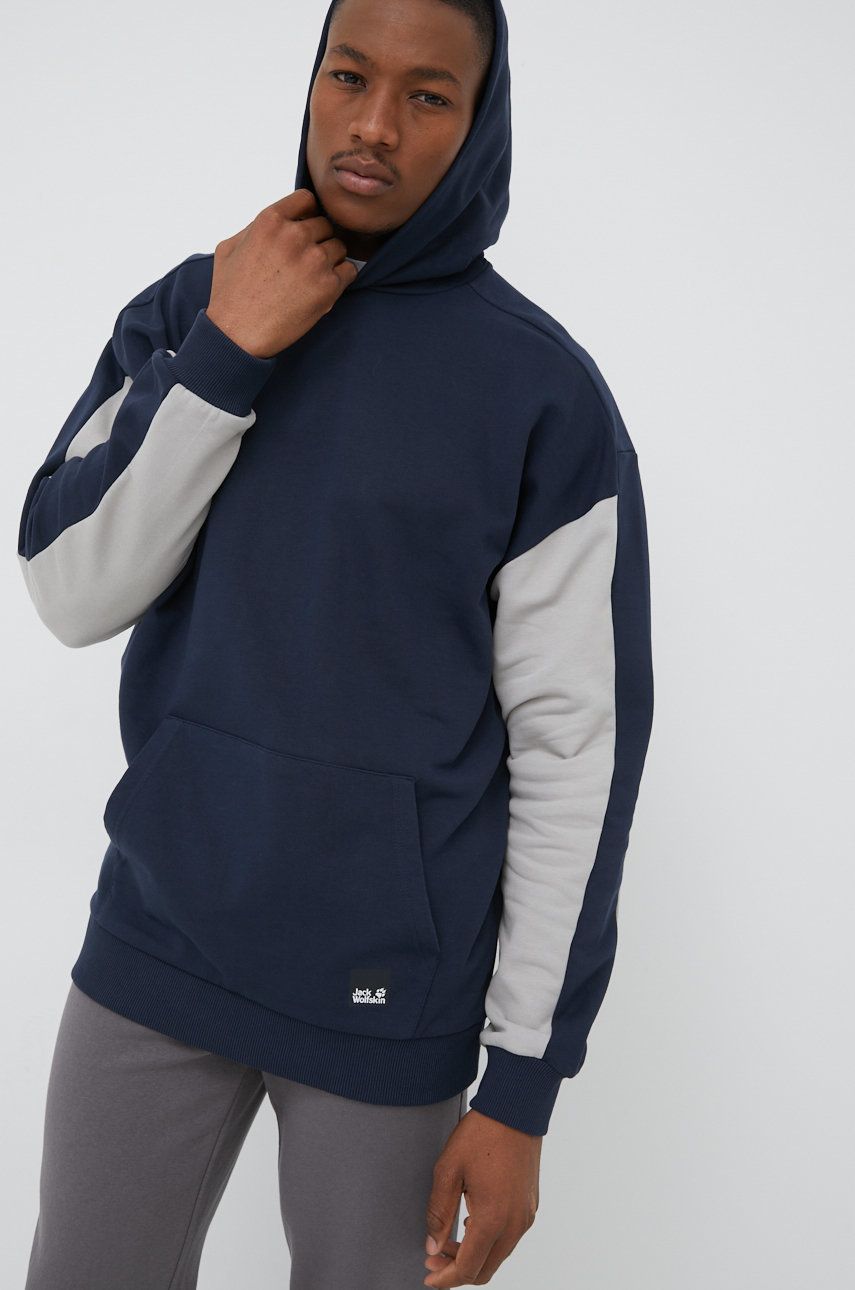 Mikina Jack Wolfskin Rebel Hoody Navy | 1709812.1010, 0