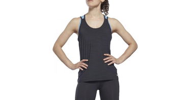 Tielko Reebok Activchill Athletic Tank Top Čierna | h49099, 1