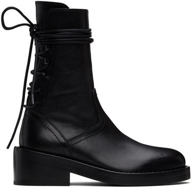 Oblečenie Ann Demeulemeester Ann Demeulemeester Henrica Leather Boots Čierna | 2201-W-A02-380-099, 0
