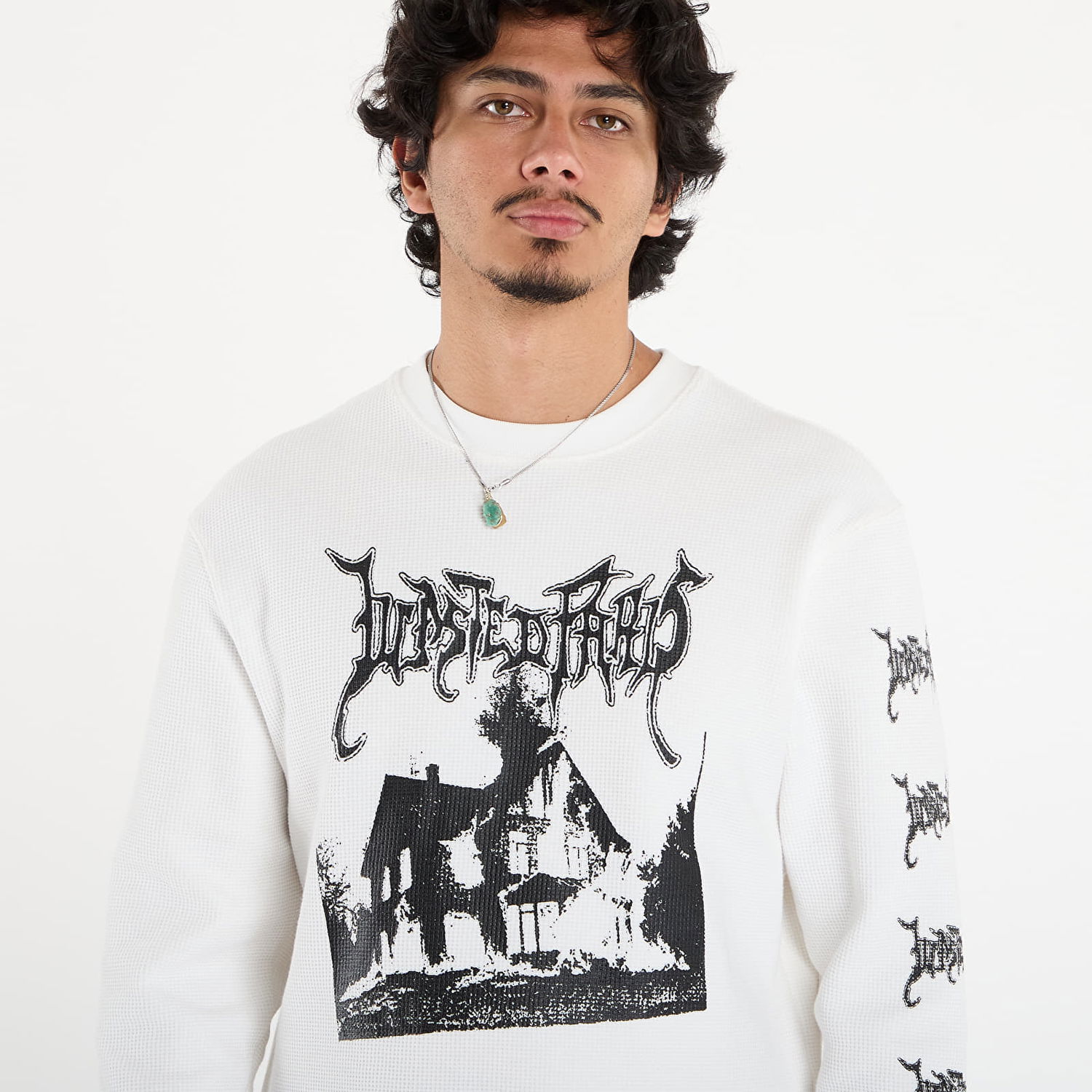 Tričko Wasted Paris Wasted Paris Ignited Thermal Long Sleeve T-Shirt Biela | WP_000296, 1