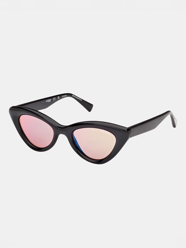 Slnečné okuliare GUESS Cat Eye Sunglasses Čierna | GU013750QQQ, 0
