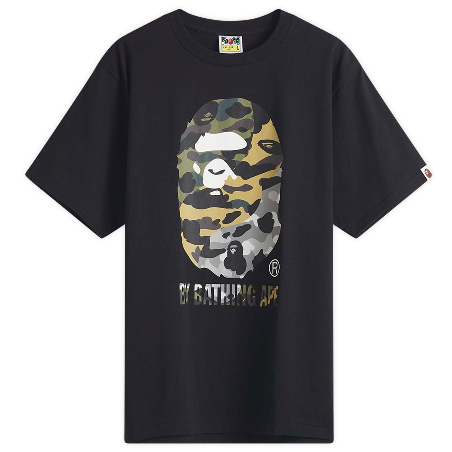 Tričko BAPE 1St Camo Crazy By Bathing Ape T-Shirt, Size Large Čierna | 001TEL301017M-BLK, 0