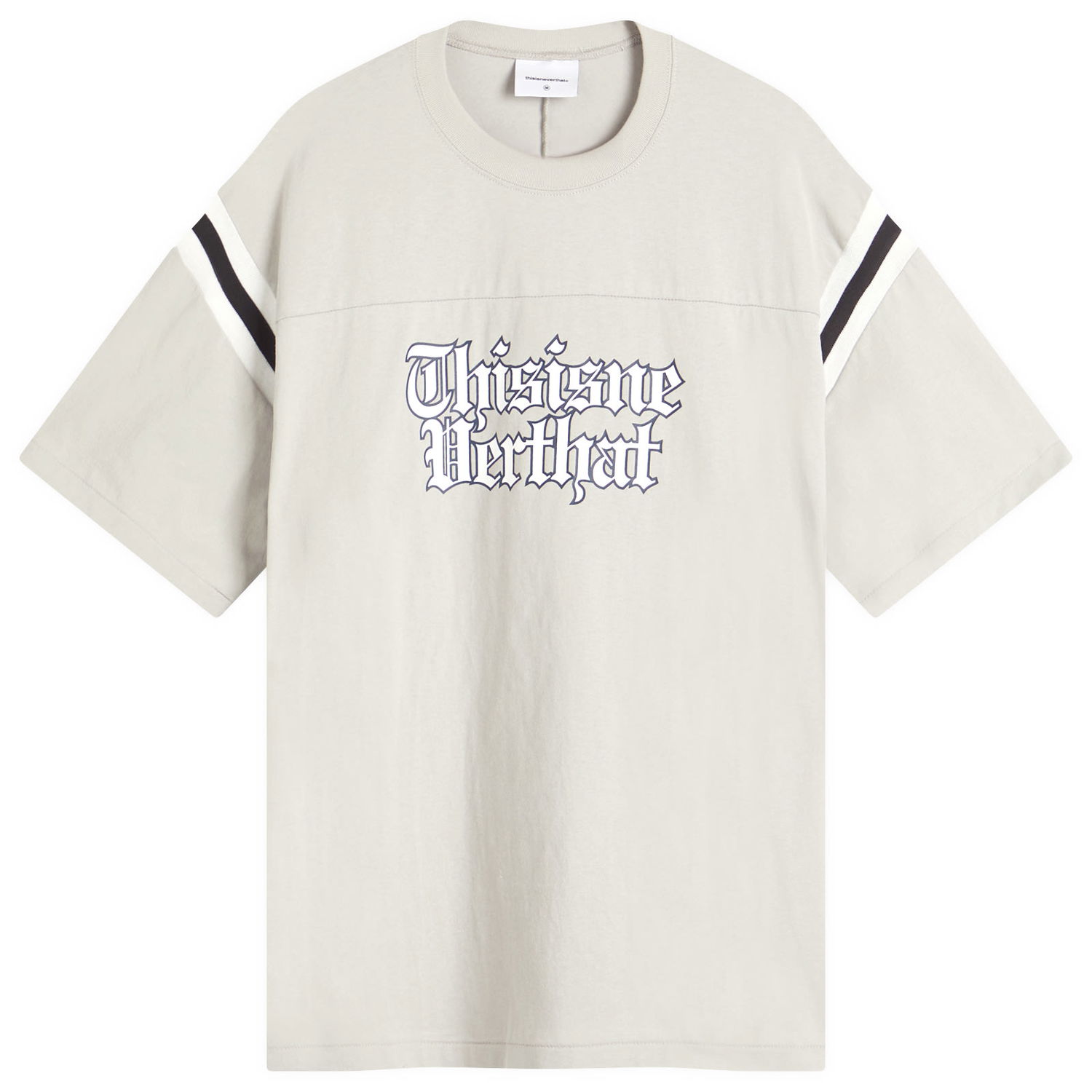 Tričko thisisneverthat Thisisneverthat Football T-Shirt, Size Small Šedá | TN251TTSST24-GREY, 1