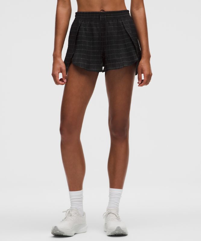Šortky lululemon Negative Split Textured Reflective Running Shorts Čierna | prod20003643, 1