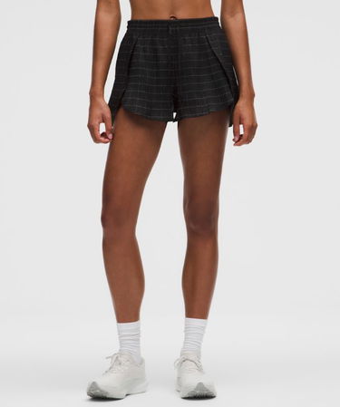 Šortky lululemon Negative Split Textured Reflective Running Shorts Čierna | prod20003643, 1