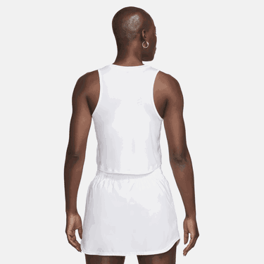 Sukňa Nike One Classic Dri-FIT Crop Tank Biela | FN2845-100, 3
