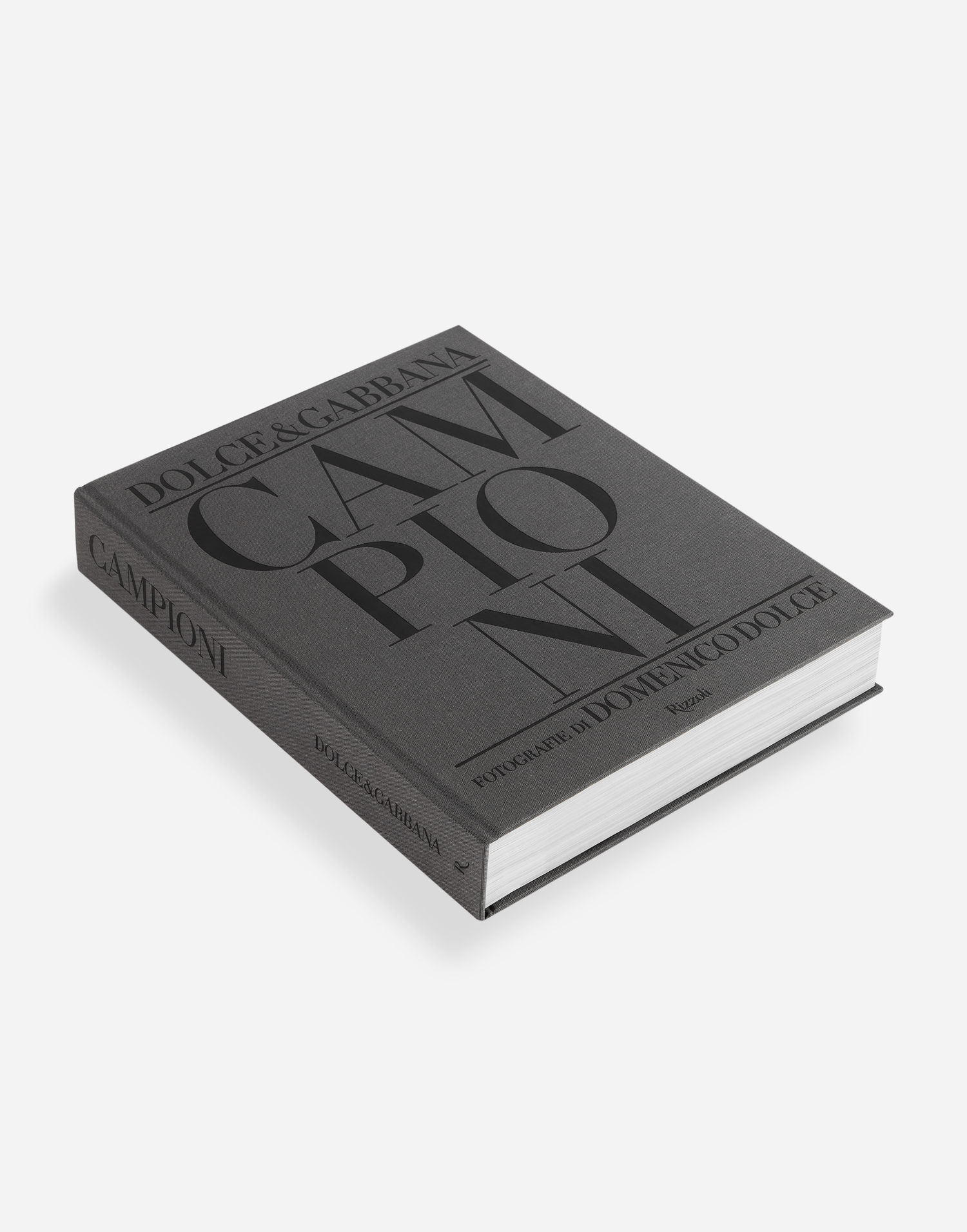 Kniha a časopis Dolce & Gabbana Campioni Book by Domenico Dolce Šedá | VL1024VLTW19V000, 1