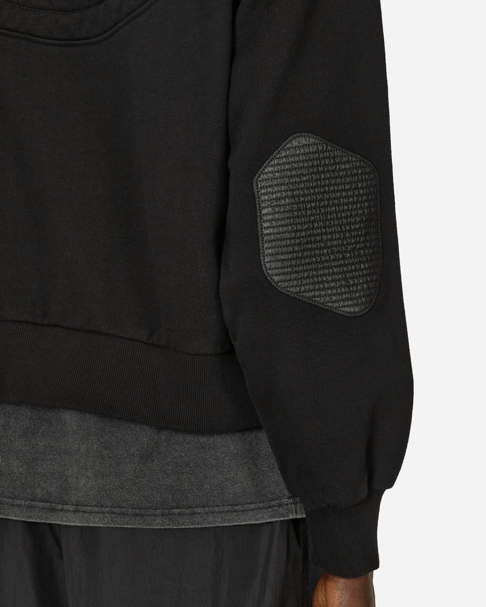 Machine-A Padded Biker Hoodie Black