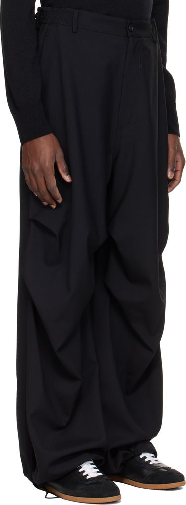 Nohavice Maison Margiela MM6 Maison Margiela Draped Trousers Hnedá | SH0KA0037 M35080, 4