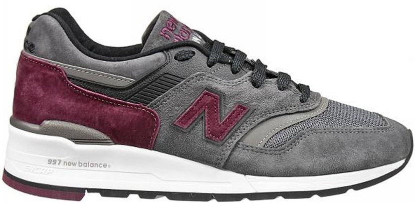 Tenisky a topánky New Balance 997 Connoisseur Guitar "Grey/Burgundy" Šedá | M997CCF