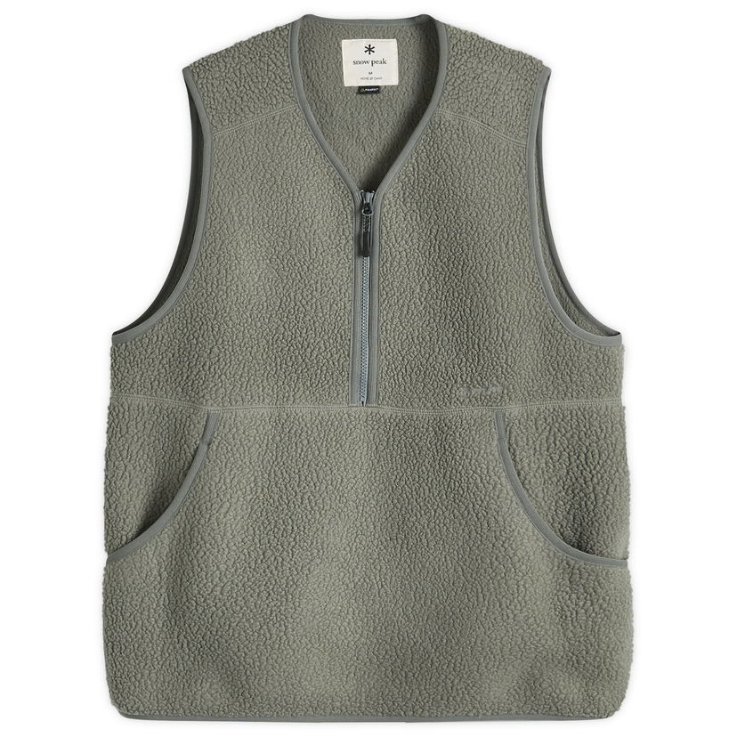 Vesta Snow Peak Fleece Vest Šedá | SW-24AU006-GRY