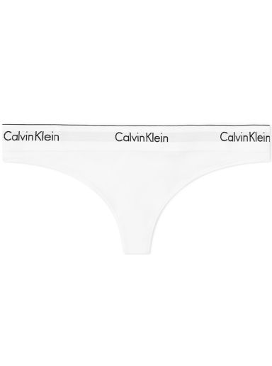 Nohavičky CALVIN KLEIN Thong Biela | 0000F3786E100