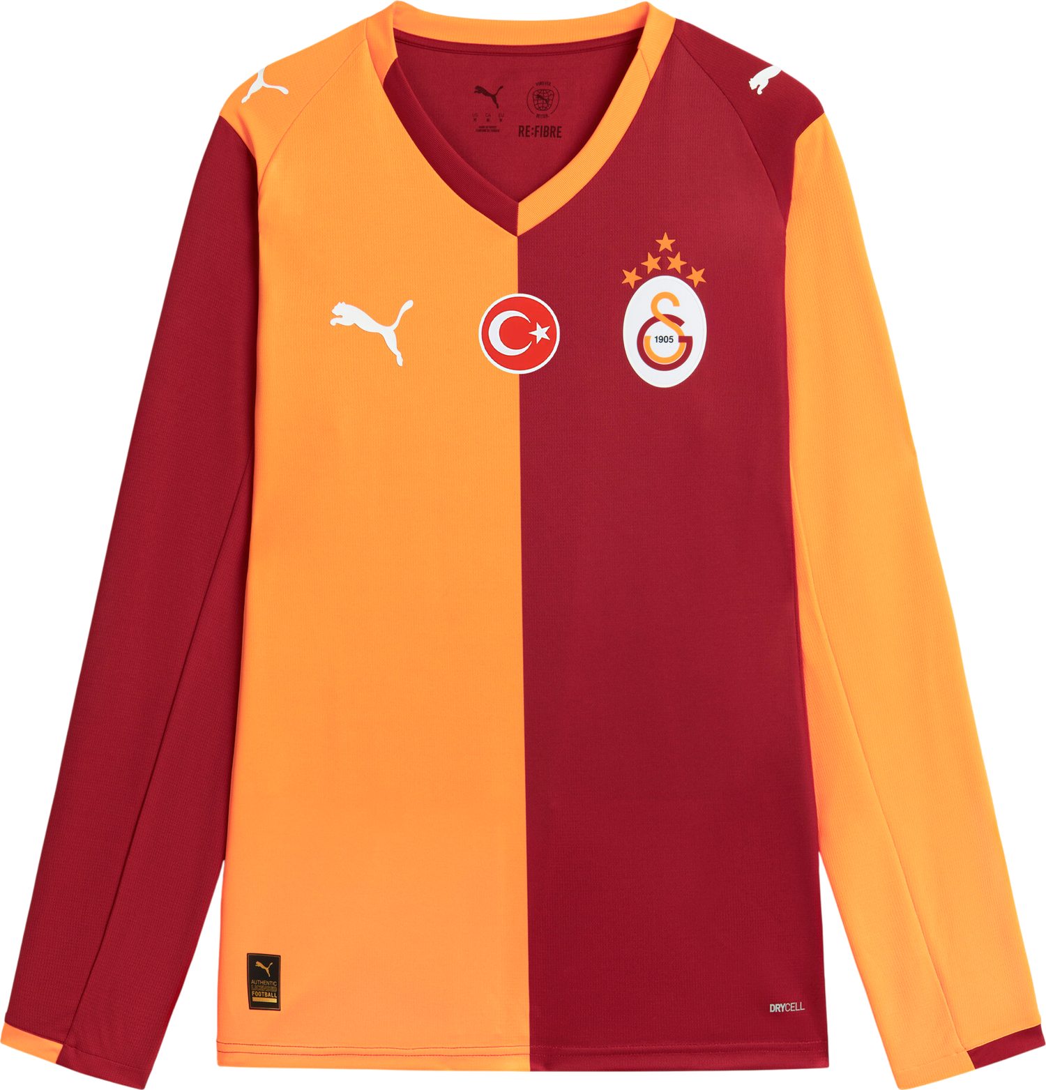 Dres Puma Galatasaray SK Home Replica Long Sleeve Jersey 2025/26 Rôznofarebný | 788430-01, 0
