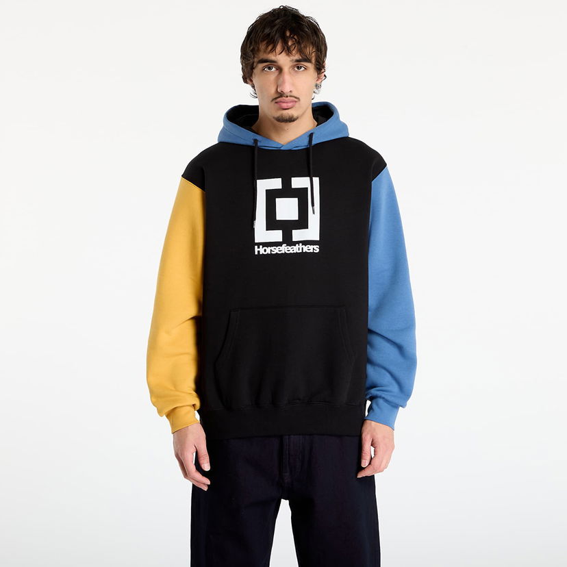 Mikina Horsefeathers Leader Color Block Hoodie Rôznofarebný | SM1355E