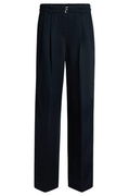 Relaxed Fit Wide Leg Trousers