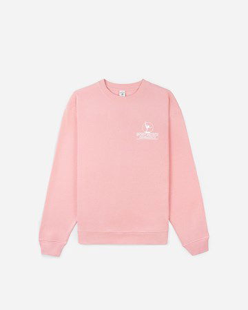 Mikina Sporty & Rich Gymnastics Crewneck Ružová | CR481RO, 0
