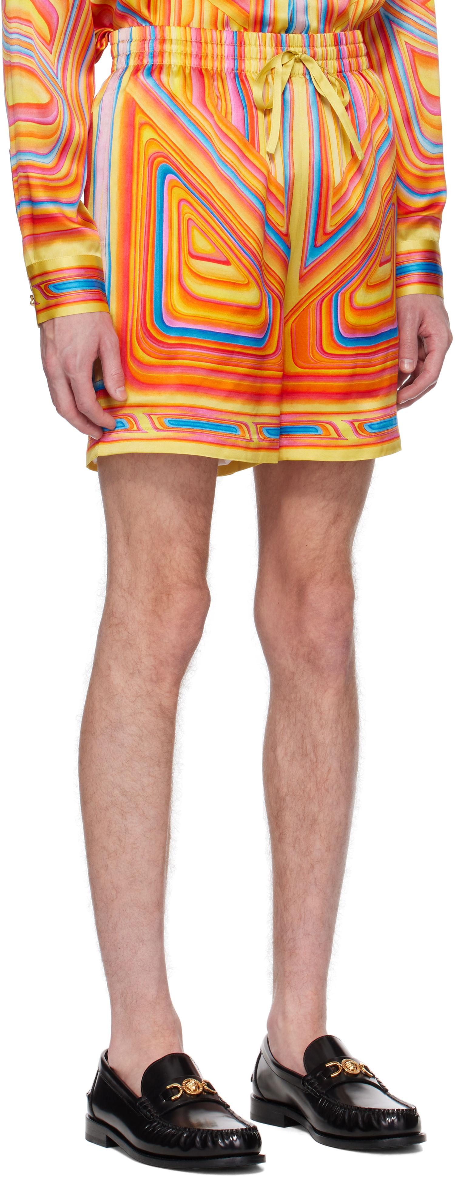 Šortky Casablanca Casablanca Low Rider Silk Shorts Rôznofarebný | MS25-TR-012-01, 1