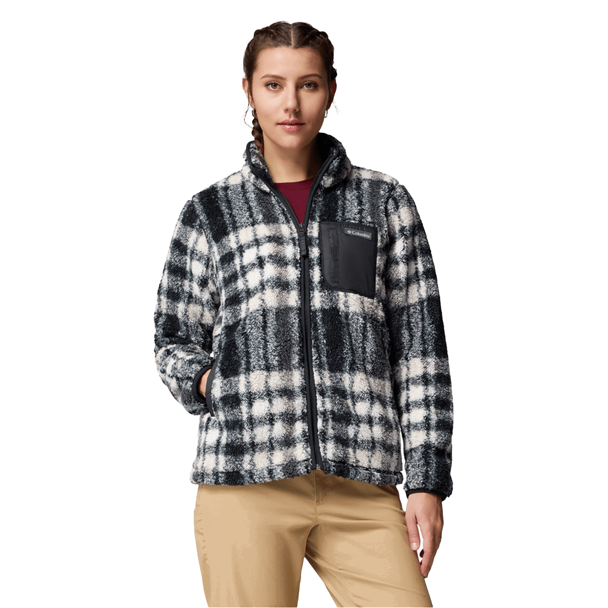 Mikina Columbia West Bend™ Print Full Zip II Fleece Rôznofarebný | 2085854011, 0