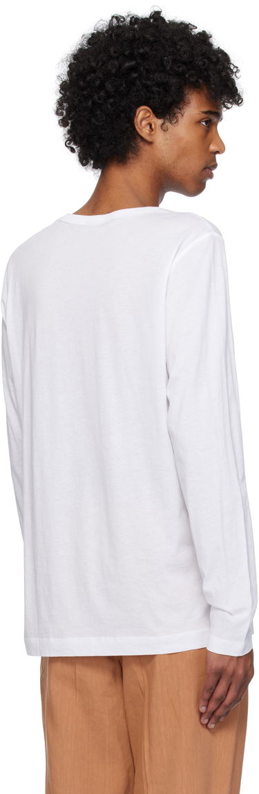 Tričko Dries Van Noten Dries Van Noten Long Sleeve T-Shirt Biela | 251-021144-1608, 2