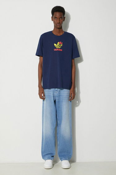 Tričko adidas Originals Printed T-Shirt Modrá | IS0233, 1