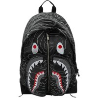 Batoh BAPE Layered Line Camo Shark Day Pack Čierna | 001BAJ801002M-BLK, 1