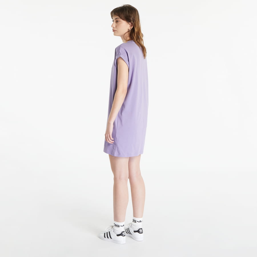 Šaty adidas Originals New Short Sleeve Dress Fialová | IC5482, 1