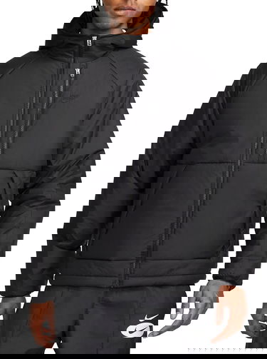 Prešívaná bunda Nike Sportswear Therma-FIT Legacy Hooded Jacket Čierna | DD6857-011, 0