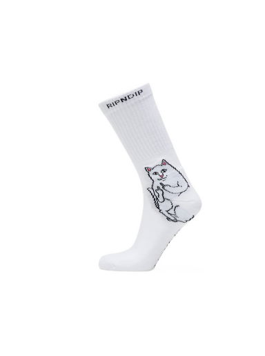 Spodná bielizeň a ponožky RIPNDIP Lord Nermal Socks Biela | RND2111