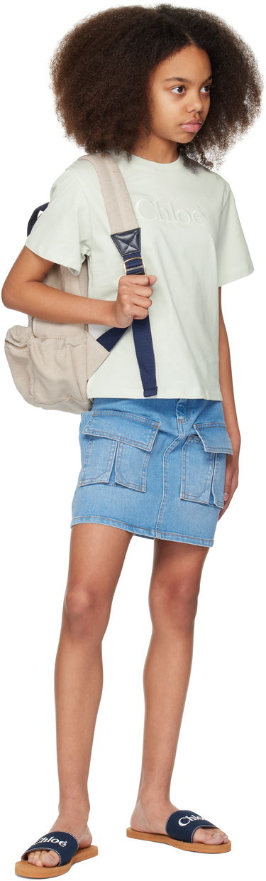 Batoh CHLOÉ Chloé 'Chloé' Canvas Backpack Béžová | C20423, 3