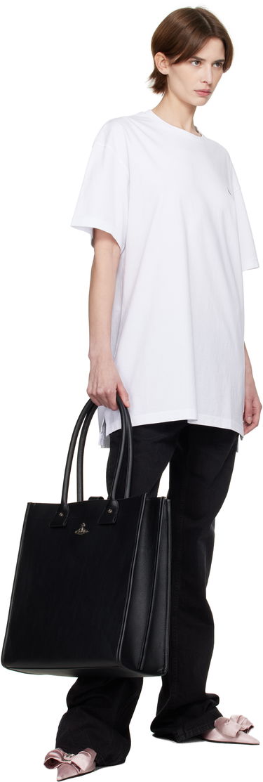 Tote bag Vivienne Westwood Vivienne Westwood Teddy Tote Bag Čierna | 4D010001U-S000D-, 3