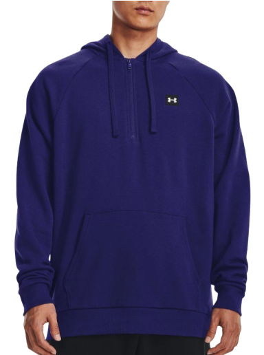 Mikina Under Armour Rival Fleece 1/2 Zip Hoodie Navy | 1373371-468