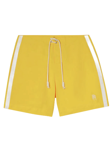 Plavky Palm Angels Monogram Swimshort Žltá | PMFA009S22FAB0011801