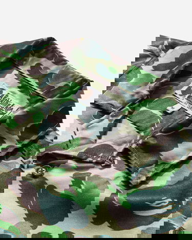 Košeľa BAPE ABC Camo Open Collar Shirt Zelené | 1L30132007 GREEN, 3