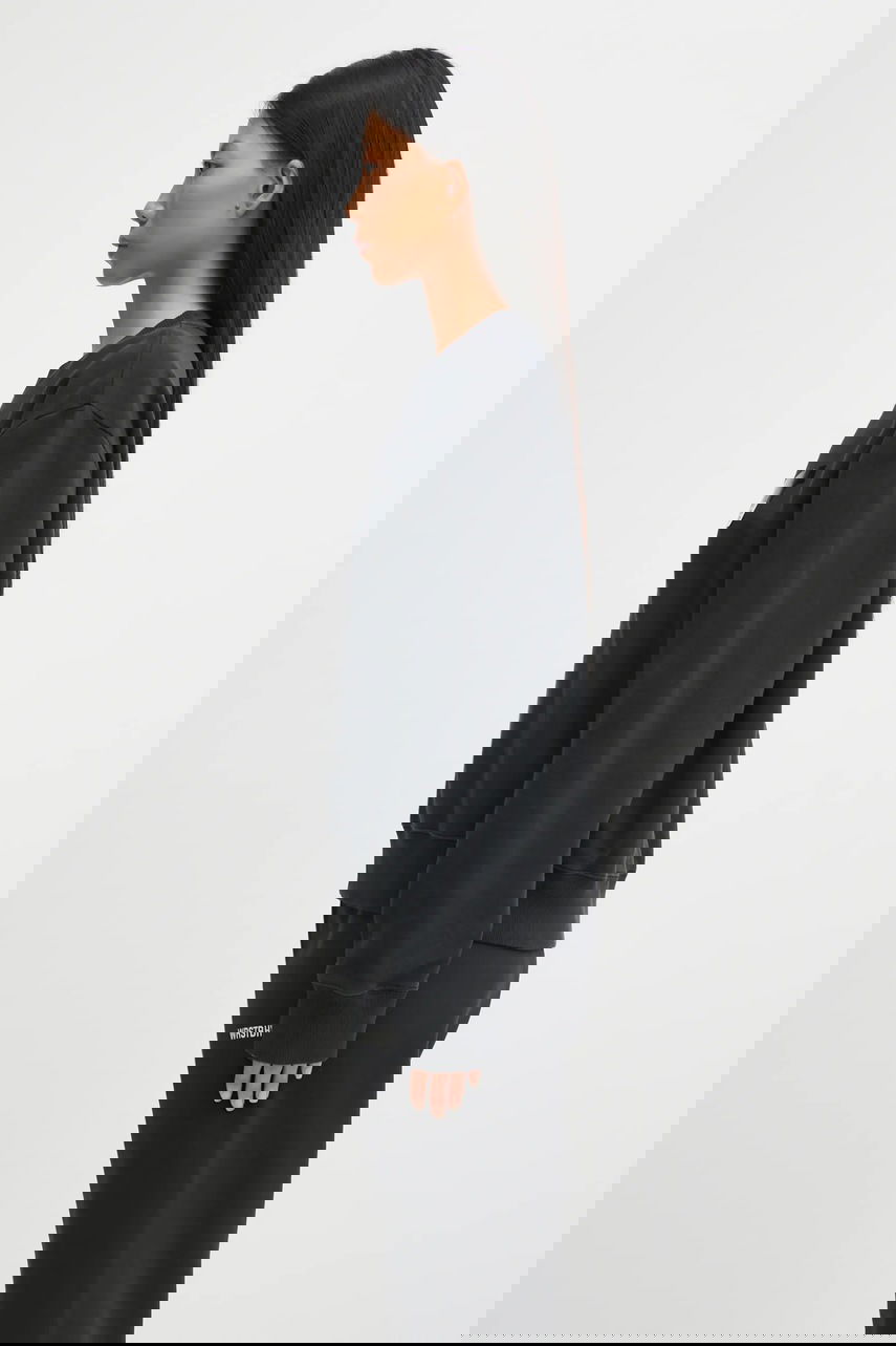 Mikina Maison Margiela Printed Cotton Sweatshirt Čierna | S62GU0143.M25024.899, 1