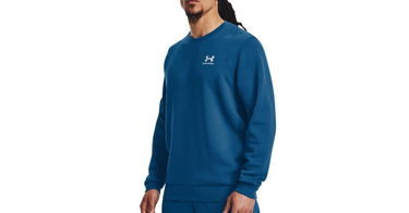 Mikina Under Armour Essential Fleece Crew Sweatshirt Modrá | 1374250-426, 1