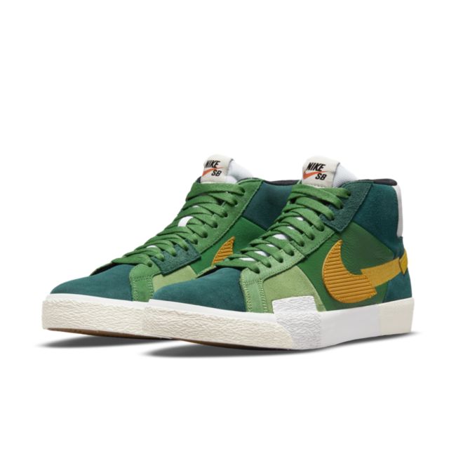 Tenisky a topánky Nike SB Zoom Blazer Mid Premium Zelené | DA8854-300, 1